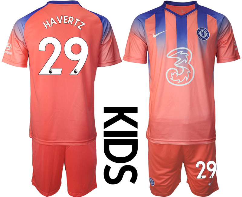 2021 Chelsea FC away Youth #29 soccer jerseys->youth soccer jersey->Youth Jersey